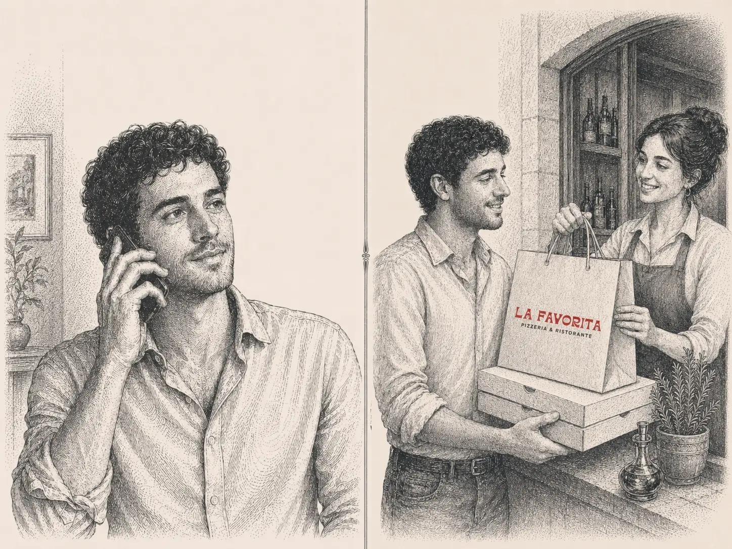 Asporto con ritiro in locale La Favorita